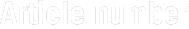 Article number